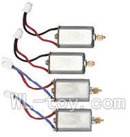 SYMA X8 X8C RC Quadcopter Parts-21 Main motor with Red and Black wire(2pcs) & Main motor with Red and blue wire(2pcs)